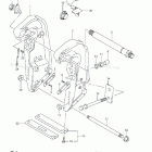 DF 225TX Clamp Bracket Transom(X,XX) (DF225T)