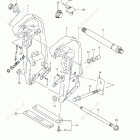 DF 250TX Clamp Bracket Transom(X,XX) (DF250T)