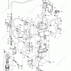 DF 300TXK7 Fuel Pump  /  Fuel Vapor Separator (See Note)