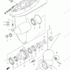 DF 6L Gear Case (DF4 Model:04-,DF6)