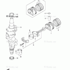DF 40ATL CRANKSHAFT