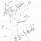 DF 140TX Gear Case (DF140T)
