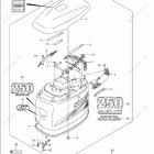 DF 250STL Engine Cover (DF250S)(Model:08-09)