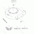 DF 140TX RING GEAR COVER