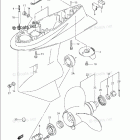 DF 100TX Gear Case (DF90T,DF100T,DF115T)