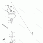 DF 150TXK7 Clutch Rod (DF150T,DF175T)