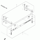 DF 150TXK7 Opt:Tie Rod (Not For US Market)