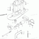 DF 150TXK7 DRIVE SHAFT HOUSING