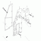 DF 150TXK7 EXHAUST COVER