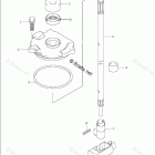 DF 100TX Clutch Rod (DF90T:680686-,DF115T:681518-,DF100T)