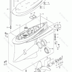 DF 300TX Gear Case (DF300Z)