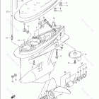 DF 225TX Gear Case (DF200Z,DF225Z,DF250Z)