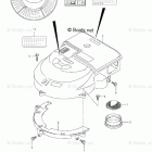 DF 150TXK7 SILENCER / RING GEAR COVER
