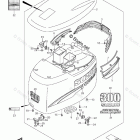 DF 300TX Engine Cover (Model:07%09)