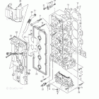 DF 150TXK7 CYLINDER HEAD