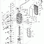 MFS40A CYLINDER HEAD & OIL PUMP