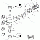 MFS30C PISTON & CRANK SHAFT