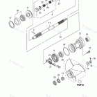 BFTW60A (Power Thrust) PROPELLER SHAFT (W60A-POWER THRUST MODEL)