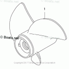 BFTW60A (Power Thrust) Propeller