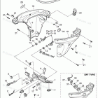 MFS15E (EFI) FRONT PANEL & DRIVE SHAFT HOUSING COVER