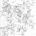 MD50B2 BRACKET (2) POWER TRIM & TILT  /  GAS ASSIST