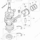 MD50B2 PISTON & CRANK SHAFT