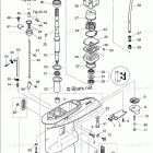 MD75C2 GEAR CASE, DRIVE SHAFT