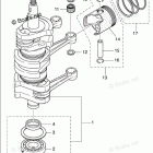 MD75C2 PISTON & CRANK SHAFT