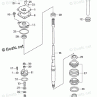 BFT115A Water Pump + Vertical Shaft