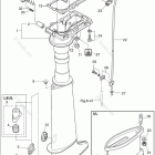 MFS5D DRIVE SHAFT HOUSING & SHIFT