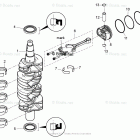 MFS140A PISTON & CRANK SHAFT