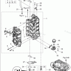MFS140A CYLINDER & CRANK CASE