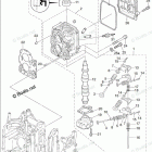 MFS8B CYLINDER HEAD & OIL PUMP
