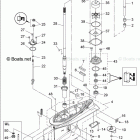 MFS75A GEAR CASE, DRIVE SHAFT