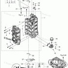 MFS75A CYLINDER & CRANK CASE