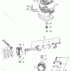 BFT250D Crankshaft Piston