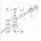 F40LA Crankshaft Piston