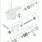 XF425NSA7 Lower Casing Drive 2