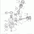 F250XCA Crankshaft Piston