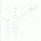 F70LA Crankshaft Piston