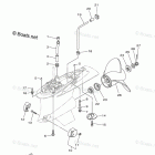 VF250LA Lower Casing Drive 2