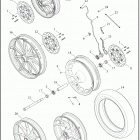 FXFBS 1YLK FAT BOB 114 (2021) WHEELS, FRONT, CAST AND SLOTTED