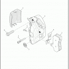FLRT 1MCP FREEWHEELER (2020) BRAKE CALIPER, FRONT