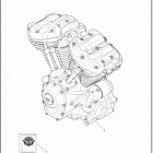 FLHTKSE 1TEH CVO ULTRA LIMITED (2019) ENGINE ASSEMBLY
