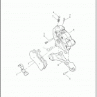 FLHTKSE 1TEH CVO ULTRA LIMITED (2020) BRAKE CALIPER, REAR