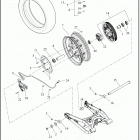 RH1250S 1ZC4 SPORTSTER S (2021) Колесо заднее