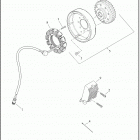 XL1200C 1CT3 1200 CUSTOM (2020) ALTERNATOR AND REGULATOR