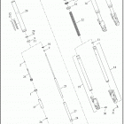 FLSB 1YMJ SPORT GLIDE (2021) FORK, FRONT - FLSB