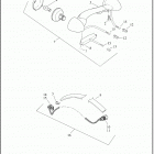 FLHTK 1KEF ULTRA LIMITED (2021) TAIL LAMP AND TURN SIGNALS, REAR - FLHTK, FLTRK (HDI)