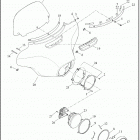 FLHTKSE 1TEH CVO ULTRA LIMITED (2021) WINDSHIELD, FAIRING AND HEADLAMP